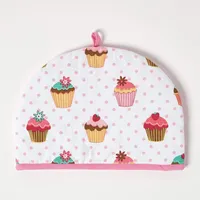 Homescapes Tea Cosy, – Stoff-Teewärmer Cupcakes