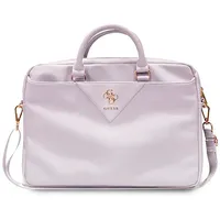 GUESS GUCB15ZPGSTEGU 16" fioletowy/purple Triangle 4G (16"), Notebooktasche, Violett