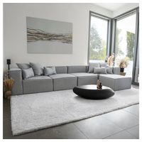Home Deluxe Modulares Sofa VERONA - XL hellgrau