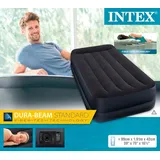 Intex Luftbett Pillow Rest Raised - Luftmatratze Einzel - Eingebauter Pumpe - 191x99x42cm EINHEITSGRÖSSE