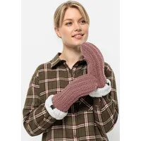 Jack Wolfskin Highloft Knit Mitten W Handschuh, Afterglow S