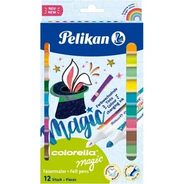 Pelikan Filzstifte Colorella Magic 411/FS 10er Set + 2 Zauberstifte