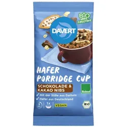 Davert Porridge-Cup Schokolade bio
