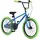 Bikestar Kinderfahrrad 20 Zoll RH 26 cm blau/grün