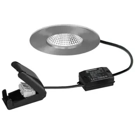 Brumberg Einbaudownlight 1 rund nickel mat