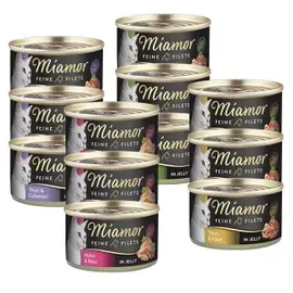 Miamor Feine Filets in Jelly Mixpaket 24 x 100 g