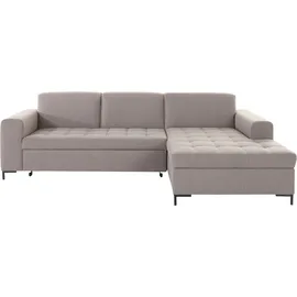 OTTO products Ecksofa Polyester 2-Sitzer Beige