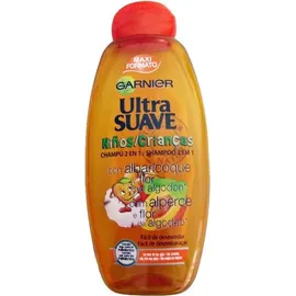 Garnier Ultra Suave Apricot 2-in-1-Shampoo für Kinder, leicht zu entwirren