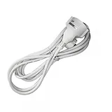 EDM - Schlauchverlängerung, 3x1,5, t/tl, 1m, weiß, 23200