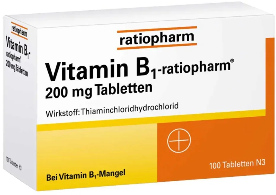 Vitamin B1 ratiopharm 200 mg Tabletten