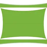 casa pura Wasserabweisendes Sonnensegel rechteckig 500 x 700 cm Hellgrün