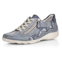 Remonte Damen R3416 Sneaker, Blau (Jeans/Jeans/Silver 14), 37 EU