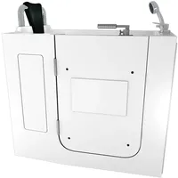 AcquaVapore Sitzwanne mit Tür 110 x 68 cm (S08WP-B-L)