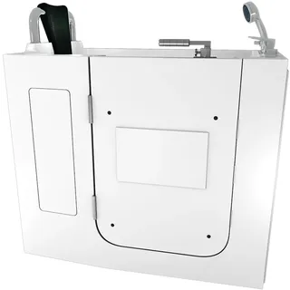 AcquaVapore Sitzwanne mit Tür 110 x 68 cm (S08WP-B-L)