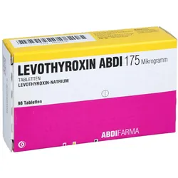 LEVOTHYROXIN Abdi 175 Mikrogramm Tabletten 98 St