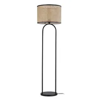 LINDBY Stehlampe Yaelle (Skandinavisch) aus Holz (1 flammig, E27)