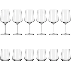 RITZENHOFF 12er-Set LICHTWEISS JULIE 6 x Rotweinglas 6 x Wasserglas