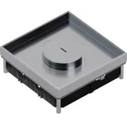 Hager EKQ120TM25 Edelstahlkassette Q12 TM Belags T=25mm