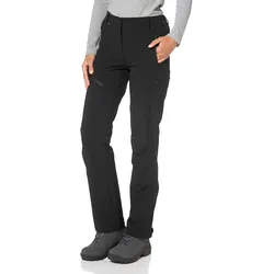 Funktionshose POLARINO, Damen, Gr. 34, N-Gr, schwarz, Obermaterial: 92% Polyamid, 8% Elasthan, unifarben, sportlich, schmal, Hosen, mit Reißverschlusstaschen