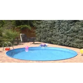 SUMMER FUN Stahlwandpool rund Exklusiv 600 x 120 cm