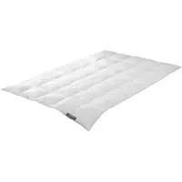 Badenia Trendline Comfort Daunendecke, Ganzjahresdecke mit 90% Daunen und 10% Federn der Klasse I, 135 x 200 cm, Down Pass geprüft und Öko-Tex zertifiziert, produziert nach deutschem Qualitätsstandard