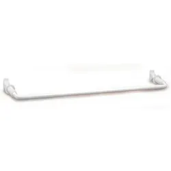 FACKELMANN Wandhandtuchhalter »Home«, weiß, BxHxT: 46 x 1 x 4,6 cm - weiss