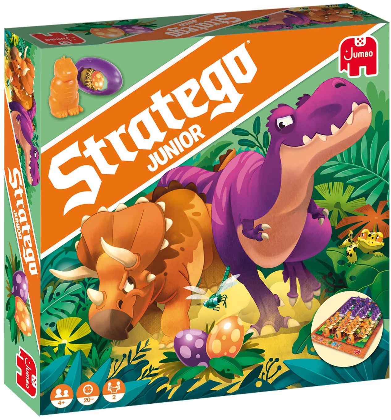 Jumbo 19959 Stratego: Junior Dinos Board Game