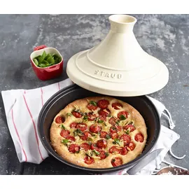 Staub Tajine 28 cm cream