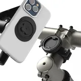 Handyhalterung Fahrrad Lenker, Motorrad Handyhalter - Stabile Alu Handy Fahrradhalterung für Rennrrad, Scooter, Rooler, E-Bike, MTB, Handy Halterung Fahrradlenker für iPhone 17 16 & 4-7,5" Smartphone