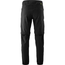 Gonso Herren Adventure Zip Off Radhose lang (Größe 5XL, schwarz)