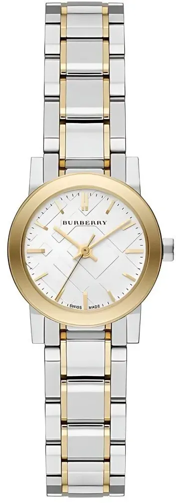 Burberry The City Damenuhr silber gold