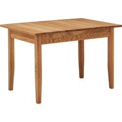 Esstisch SCHÖSSWENDER "Königsee" Tische B/H/T: 120 cm x 76 cm x 75 cm, mit Auszug, mit Auszug, braun Esstische rechteckig Tisch mit Auszug (120-160 cm)