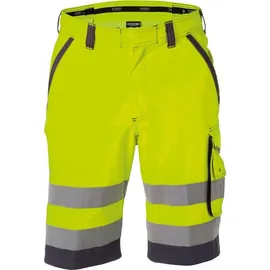 DASSY Warnschutz-Shorts, neongelb/zementgrau Gr. 60