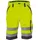 DASSY Warnschutz-Shorts, neongelb/zementgrau Gr. 60