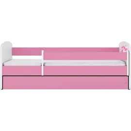 raumhirsch furniture Kinderbett Fee 80 x 180 cm Holzwerkstoff rosa