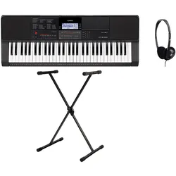 Casio CT-X700 Keyboard Set inkl. Keyboardständer & Kopfhörer