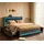 pxloue Polsterbett Doppelbett 140x200 mit Stauraum LED USB Jugendbett Grau
