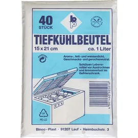 mm_unverified_brand Tiefkühlbeutel 1,0 l, 15 X 21 cm, 40 Stück
