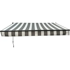 Garden Pleasure Gelenkarmmarkise 300 x 200 cm grau