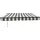 Garden Pleasure Gelenkarmmarkise 300 x 200 cm grau