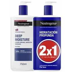 Körperlotion Neutrogena NEUTROGENA HIDRATACIÓN PROFUNDA 750 ml x 2