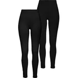 Boyens Buchverlag Leggings BOYSEN'S, Damen, Gr. 40, N-Gr, schwarz (schwarz, schwarz), Jersey, Obermaterial: 95% Baumwolle, 5% Elasthan, unifarben, Basic, sehr figurbetont knöchellang, Hosen Leggings, mit Baumwolle NEUE FARBE