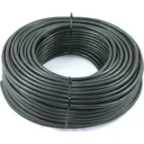 PVC Schlauchleitung H05VV-F 3G2,5 3x2,5 Schwarz 5-50m, Größe:20m