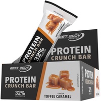 Best Body Nutrition - Protein Crunch Bar - Toffee Caramel - Eiweiß Riegel - 12x35g - 32% Protein