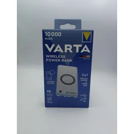 Varta Wireless Power Bank 10000 mAh weiß