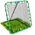 Neo-Sport Rebounder Schwarz/Grün 120 x 120 cm
