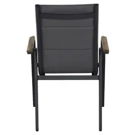 Siena Garden Tesoro Stapelsessel 67 x 62,5 x 97 cm anthrazit N40078