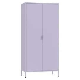 [en.casa] Kleiderschrank Esteli 80 x 170 x 45 cm Hellviolett