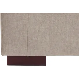 Home Affaire Loveseat Fresh Pond 140 x 95 x 96 cm Beige Polyester mit Zierkissen