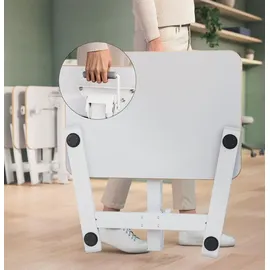 Leitz Schreibtisch Klappbar Weiß